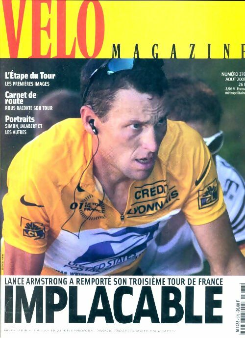 Livrenpoche : Vélo magazine n°378 : Implacable - Collectif - Livre