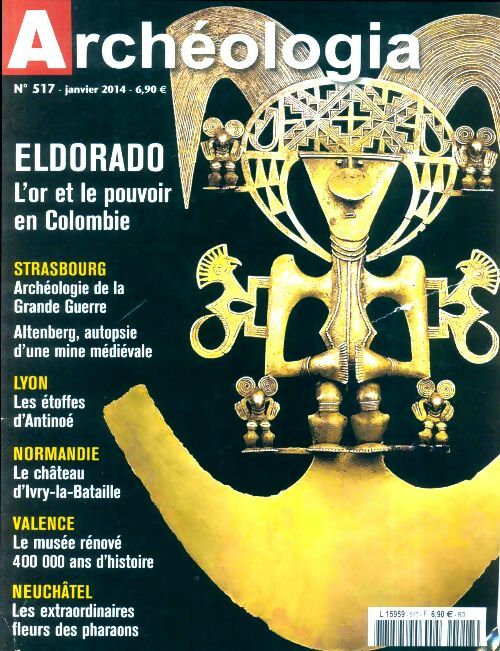 Livrenpoche : Archéologia n°517 : Eldorado - Collectif - Livre