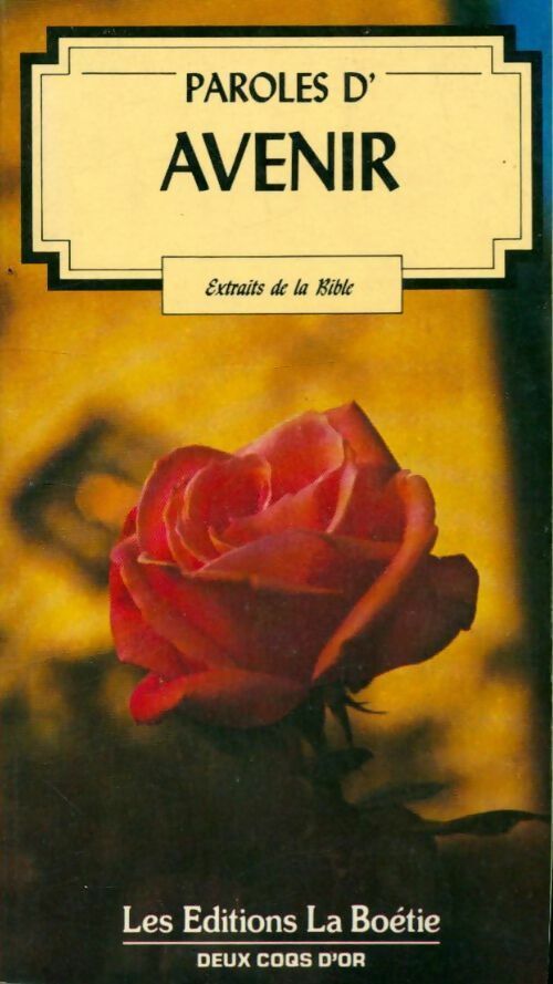 Livrenpoche : Paroles d'avenir - Collectif - Livre