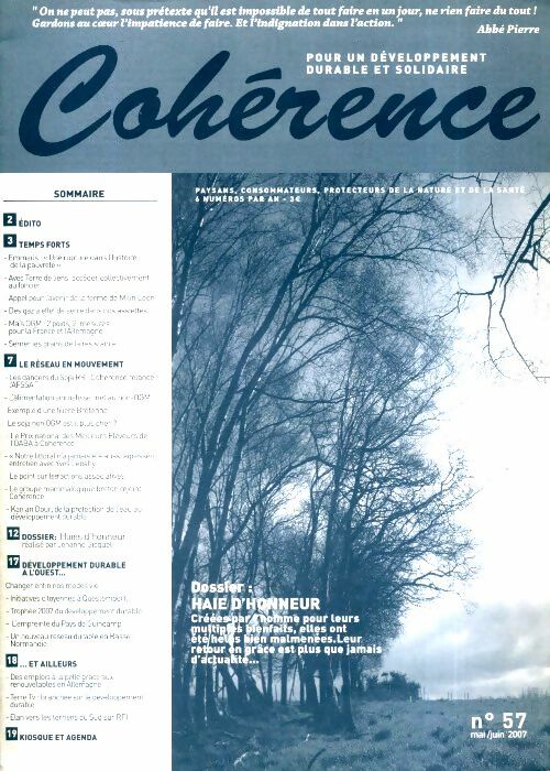 Livrenpoche : Cohérence n°57 - Collectif - Livre