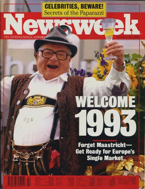 Livrenpoche : Newsweek n°42-1992 : Welcome 1993 - Collectif - Livre