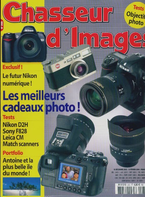 Livrenpoche : Chasseur d'images n°260 : Les meilleurs cadeaux photo ! - Collectif - Livre