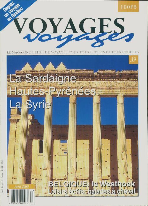 Livrenpoche : Voyages voyages n°39 : La Sardaigne / Hautes-Pyrénées / La Syrie - Collectif - Livre