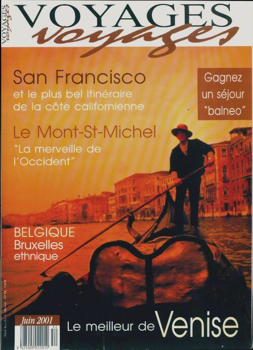 Livrenpoche : Voyages voyages n°52 : San Francisco / Le Mont-St-Michel / Le meilleur de Venise - Collectif - Livre