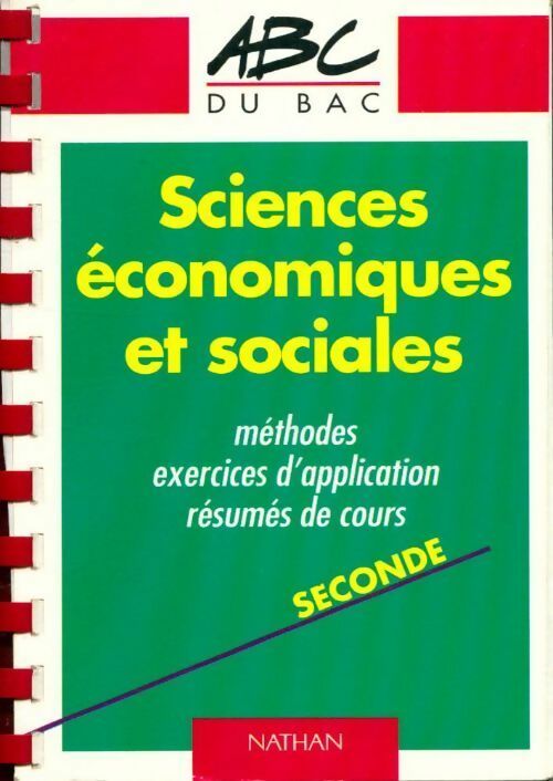 Livrenpoche : Sciences économiques et sociales en seconde - Arnaud Parienty - Livre