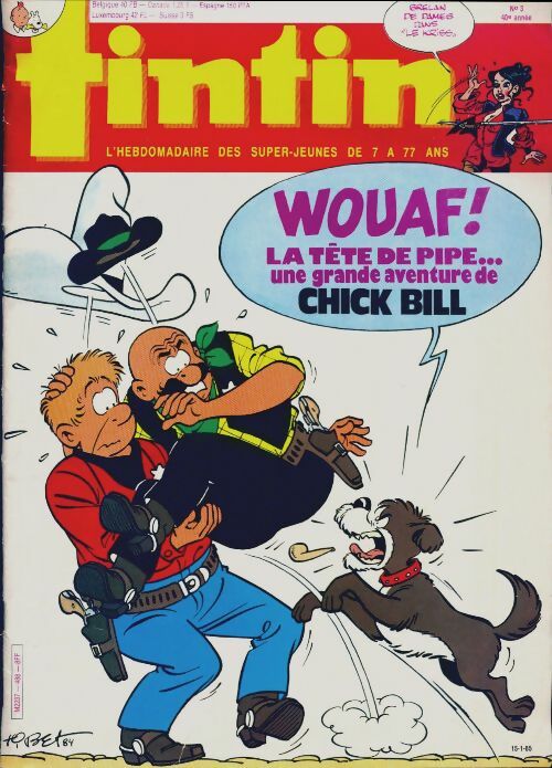 Livrenpoche : Tintin (nouvelle série) n°488 : Wouaf ! - Collectif - Livre