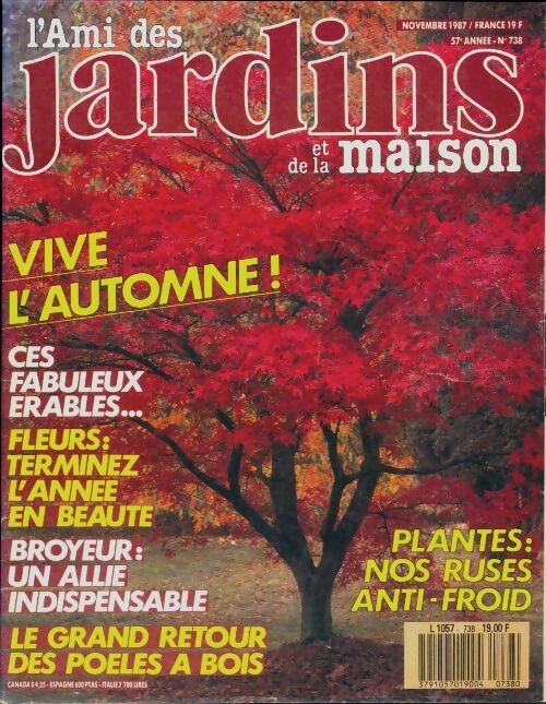 Livrenpoche : L'ami des jardins et de la maison n°738 : VIve l'automne ! - Collectif - Livre