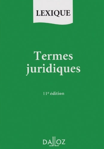 Livrenpoche : Termes juridiques 1998 - Collectif - Livre