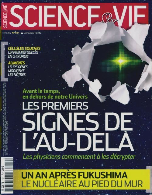 Livrenpoche : Science & vie n°1134 : Les premiers signes de l'au-delà - Collectif - Livre