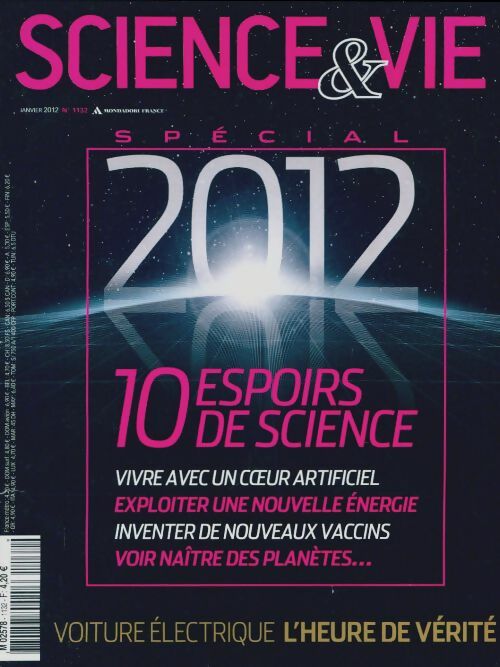 Livrenpoche : Science & vie n°1132 : 2012 : 10 espoirs de science - Collectif - Livre