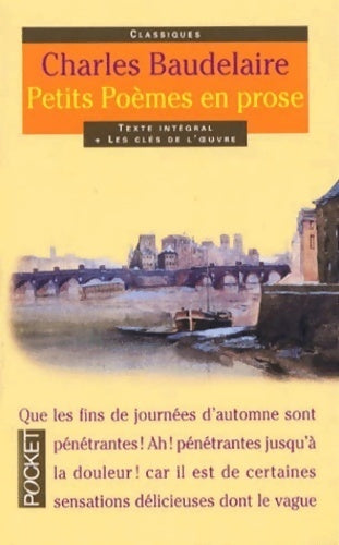 Livrenpoche : Petits poèmes en prose ou Le Spleen de Paris - Charles Baudelaire - Livre