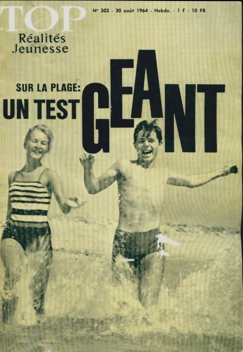 Livrenpoche : Top réalités jeunesse n°302 : Sur la plage : un test géant - Collectif - Livre