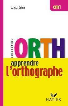 Livrenpoche : Apprendre l'orthographe CM1 - Jean Guion - Livre