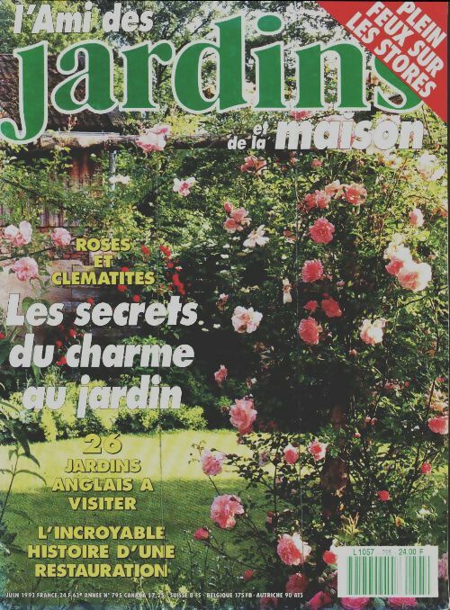 Livrenpoche : L'ami des jardins et de la maison n°795 : Les secrets du charme au jardin - Collectif - Livre