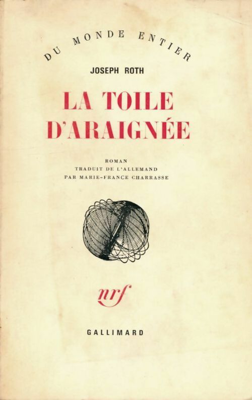 Livrenpoche : La toile d'araignée - Joseph Roth - Livre