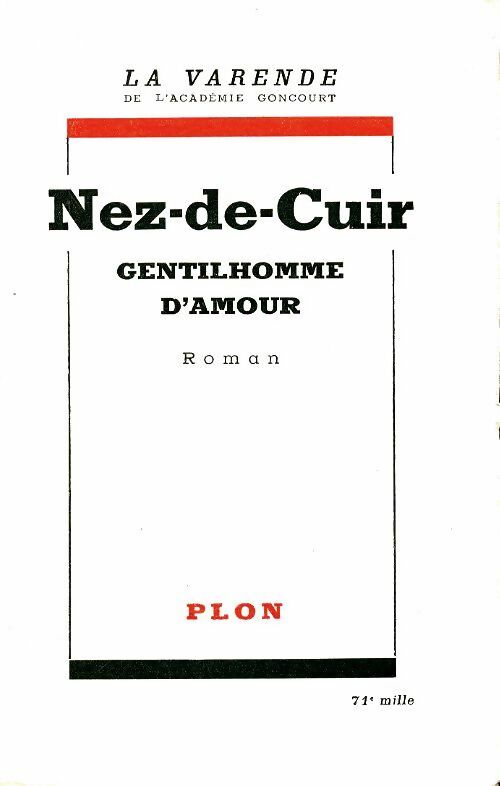 Livrenpoche : Nez de cuir - Jean De la Varende - Livre