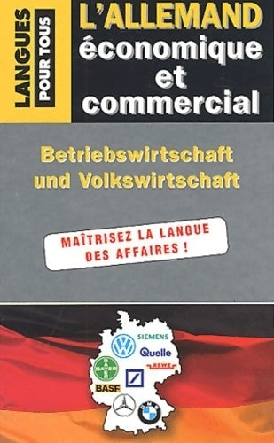 Livrenpoche : L'Allemand économique et commercial - Jürgen Boelcke - Livre
