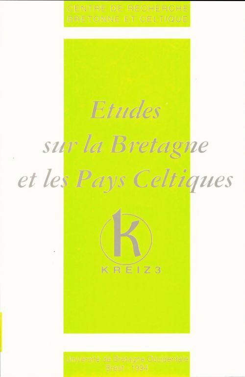 Livrenpoche : Etudes sur la Bretagne et les pays celtiques - Collectif - Livre