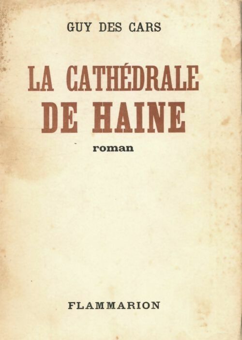 Livrenpoche : La cathédrale de haine - Guy Des Cars - Livre