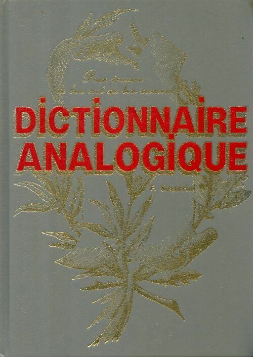 Livrenpoche : Le dictionnaire analogique - François Suzzarini - Livre