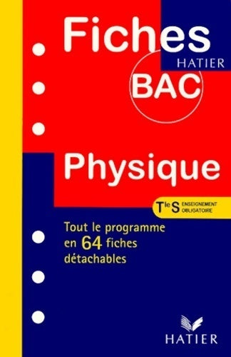Livrenpoche : Physique Terminale S enseignement obligatoire - Jean-Luc Brunel - Livre