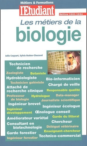 Livrenpoche : Les métiers de la biologie - Sylvie Redon-Clauzard - Livre