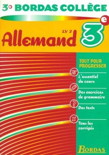 Livrenpoche : Allemand 3e LV2 - Collectif - Livre