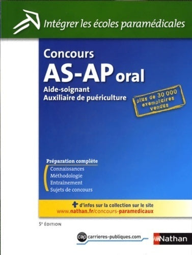 Livrenpoche : Concours AS-AP oral - Annie Godrie - Livre