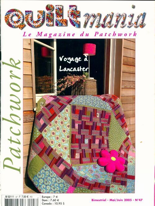 Livrenpoche : Quiltmania n°47 - Collectif - Livre