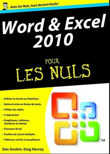 Livrenpoche : Word & Excel 2010 pour les nuls - Greg Harvey - Livre