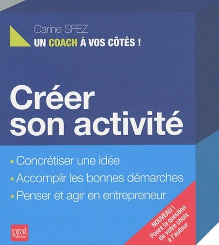 Livrenpoche : Créer son activité - Carine Sfez - Livre