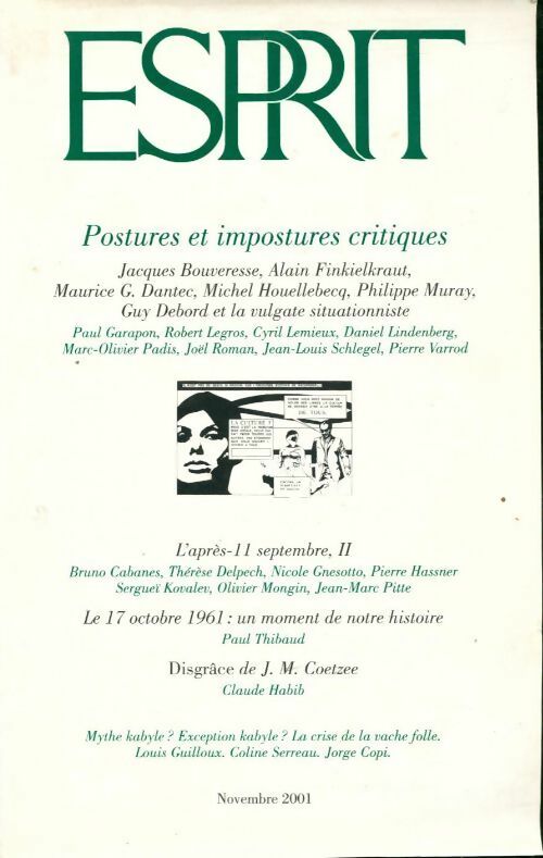 Livrenpoche : Esprit (nouvelle série) n°279 - Collectif - Livre