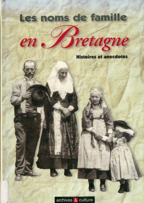 Livrenpoche : Les noms de famille en Bretagne - Collectif - Livre