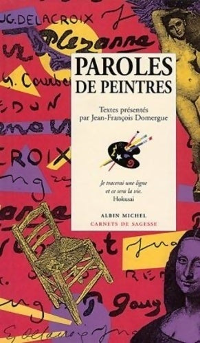 Livrenpoche : Paroles de peintres - Jean-françois Domergue - Livre