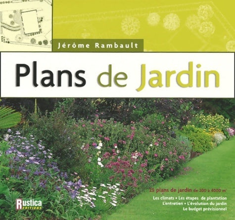 Plans de jardin - Jérôme Rambault - Livre