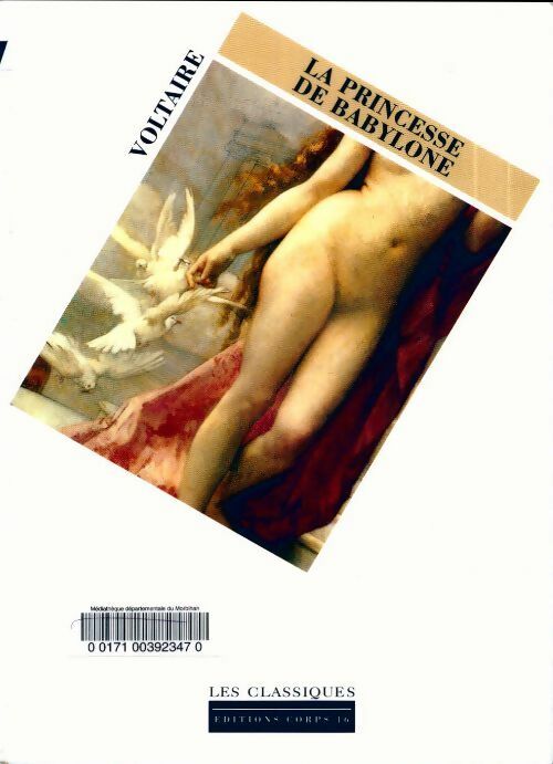 Livrenpoche : La princesse de Babylone - Voltaire - Livre