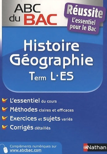Livrenpoche : HIstoire Géographie Terminale L, ES - Pierre-MArie Imbert - Livre