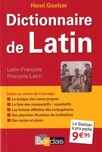 Livrenpoche : Dictionnaire de latin - Henri Goezler - Livre
