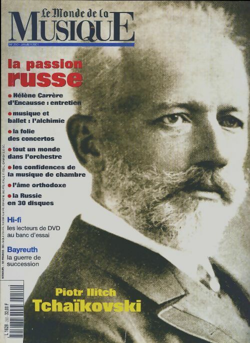 Livrenpoche : Le monde de la musique n°250 : La passion russe - Collectif - Livre