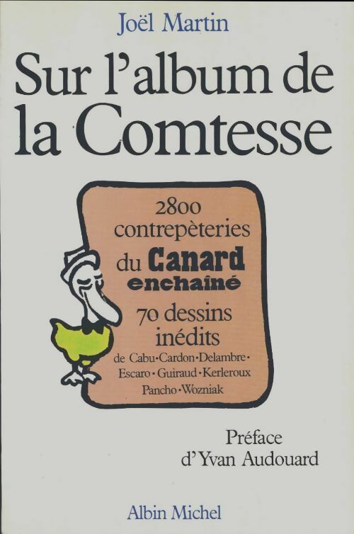 Livrenpoche : Sur l'album de la comtesse 1979-1987 - Joël Martin - Livre