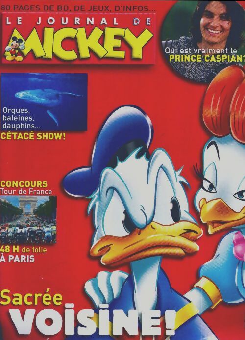 Livrenpoche : Le journal de Mickey n°2921 : Sacrée voisine ! - Collectif - Livre