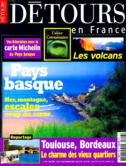 Livrenpoche : Détours en France n°106 : Pays Basque - Collectif - Livre