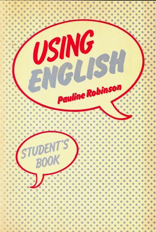 Livrenpoche : Using English - Pauline Robinson - Livre
