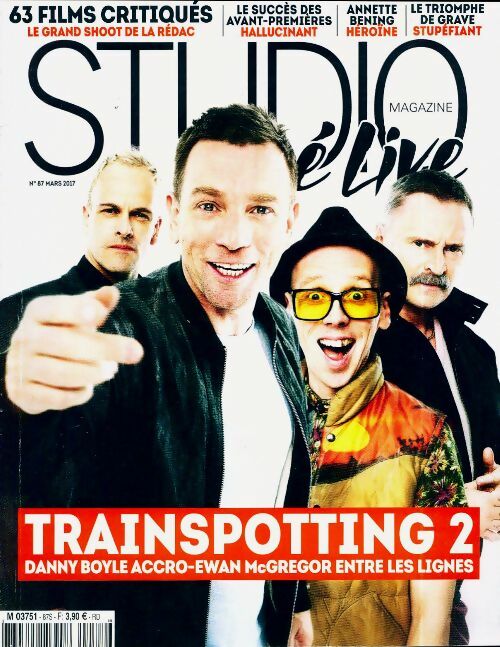 Livrenpoche : Studio ciné live n°87 : Trainspotting 2 - Collectif - Livre