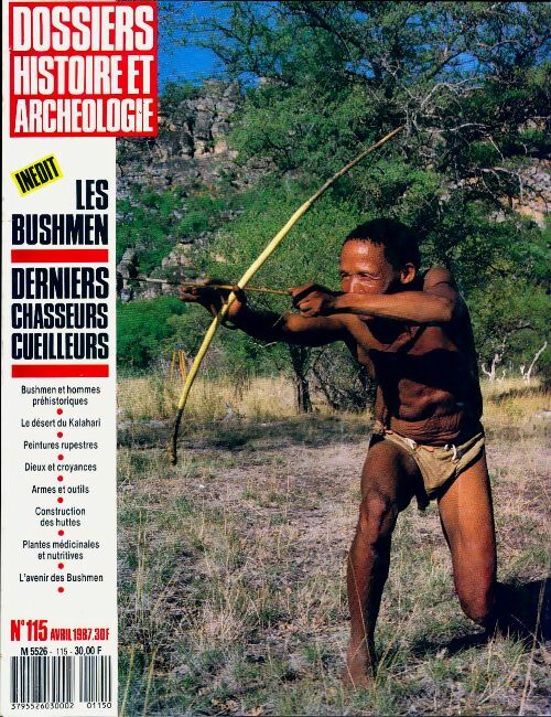 Livrenpoche : Dossiers histoire et archéologie n°115 : Les bushmen - Collectif - Livre