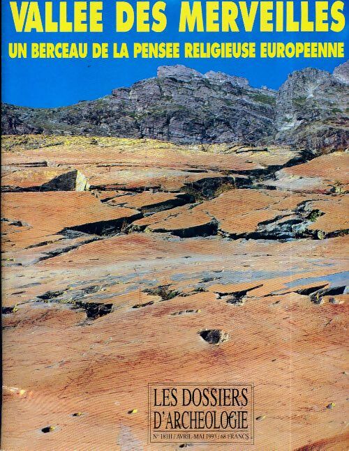 Livrenpoche : Les dossiers d'archéologie n°181 : Vallée des merveilles - Collectif - Livre