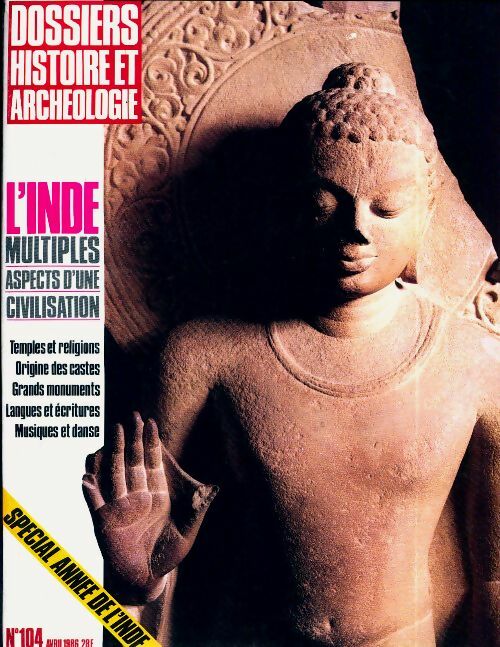 Livrenpoche : Dossiers histoire et archéologie n°104 : L'Inde - Collectif - Livre