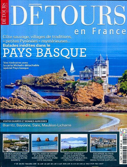 Livrenpoche : Détours en France n°160 : Pays Basque - Collectif - Livre