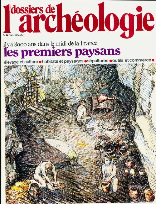 Livrenpoche : Les dossiers d'archéologie n°44 : Les premiers paysans - Collectif - Livre