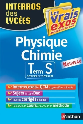 Livrenpoche : Physique-chimie Terminale S - Frédéric Masset - Livre